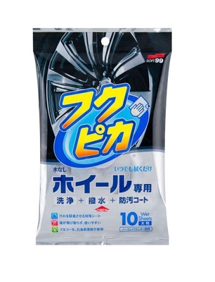 SOFT99 Wheel Cleaning Wipe 10szt.