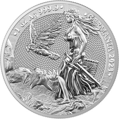Germania 1 uncja oz srebra Moneta Srebrna 2023
