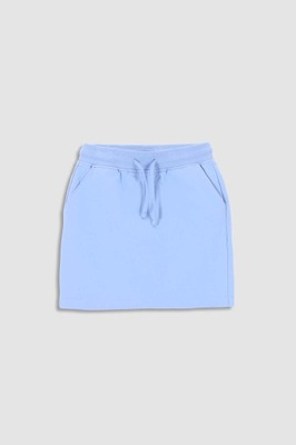 Dziewczęca spódnica dresowa błękitna 110 Mokida
