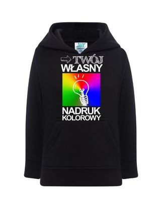 Bluza z własnym nadrukiem DZIECIĘCA 7/8 lat