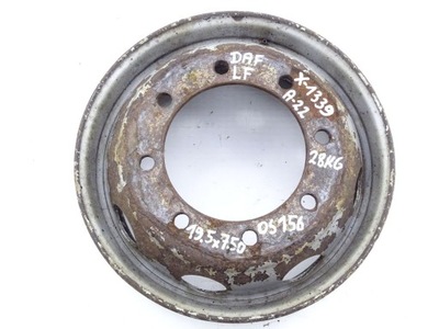 DAF LF 45 55 01-13 DISC 19,5X7.50 OSADZENIE 156 HOLES CENTROJACY 22CM  