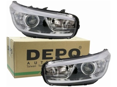 Лампы фары kia ceed ii 12-18 фото №1