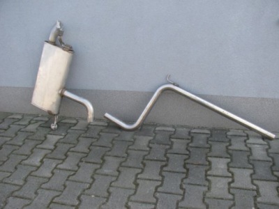 Vw touran 5ta tdi труба вихлоп гасник 5ta253181al фото №1