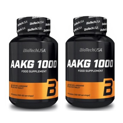 BIOTECH USA AAKG 1000 200t L-ARGININA 1000mg POMPA