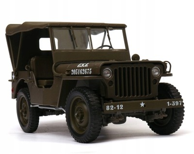 Model Jeep 1941 Willys Mb 1:18 Welly 8494935021 - Allegro.pl