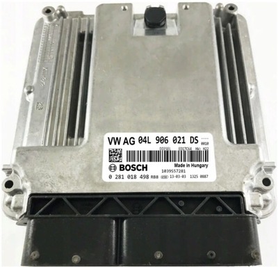 КОМПЬЮТЕР ECU VW GOLF 2.0 04L906021DS 0281018498