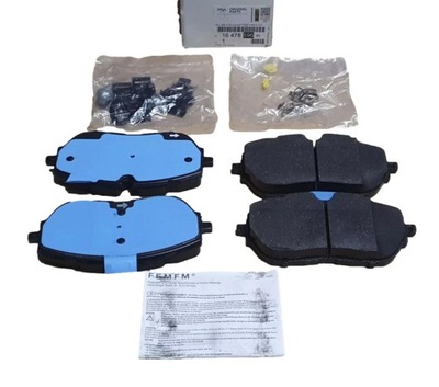 Оригинальные тормозные колодки тормозные передние citroen c5 aircross / c5 x фото №1