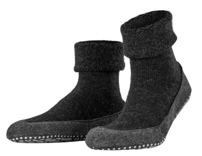 FALKE COSYSHOE KAPCIE SKARPETY OCIEPLACZE WEŁNA MERINO