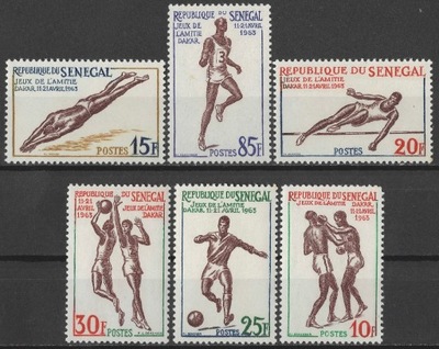 Senegal - sport** (1963) SW 264-269