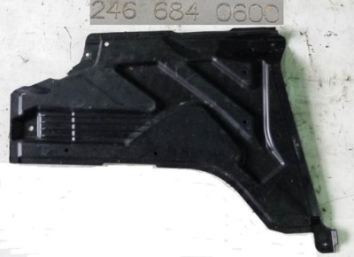 Защита подвеска правый задняя mercedes a w176 b w246 2466840600 фото №1