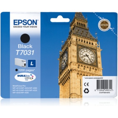 Epson tusz T7031 black Workforce Pro WP-4520