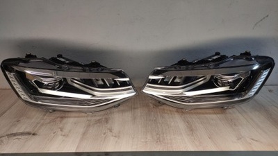 Vw caddy iv лампа левая правая передняя перед led фото №1