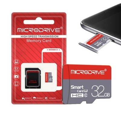 KARTA PAMIĘCI MICROSD 32GB MICRO ADAPTER SD CL 10