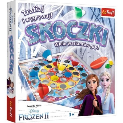 Gra skoczki frozen zręcznościowa dla 3 latka 3+