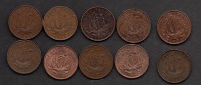 STARA ANGLIA- ZESTAW MONET