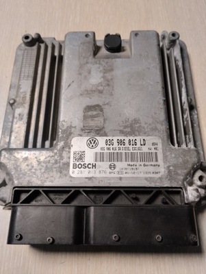 Блок управления двигателя 0281013876 фото №1