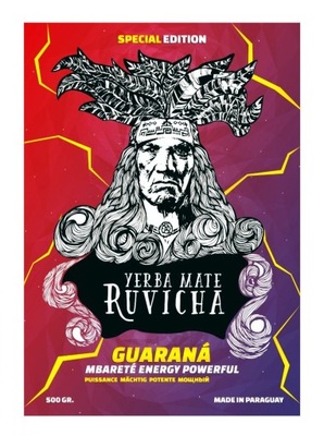 Yerba Mate Ruvicha Energia Guarana 500g