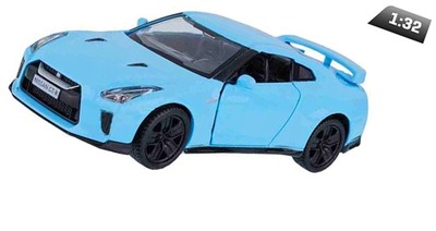 MODELO AUTO 1:32, RMZ NISSAN GT-R 2017, AZUL F7I20  