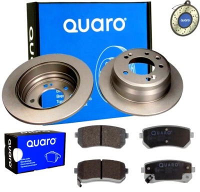 Тормозные диски тормозные колодки задняя kia ceed i hyundai i30 i 2006 - фото №1