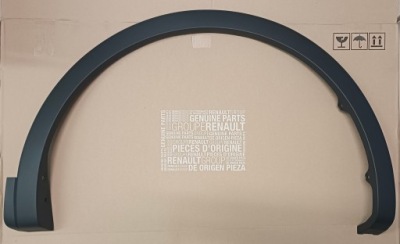 Молдинг крила правий перед renault arkana оригінальний номер 638747271r фото №1