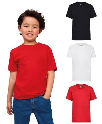 Zestaw 3X koszulka t-shirt dziecięcy kolory 116