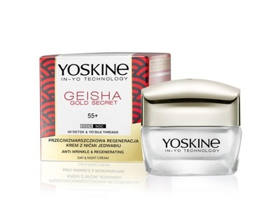 YOSKINE GEISHA GOLD SECRET KREM NA D/N 55+ 50ml