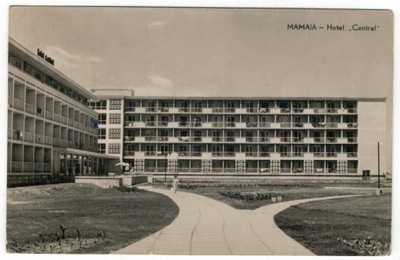 Pocztówka Rumunia 1961 Mamaja Hotel Central