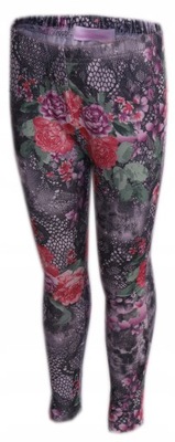 Legginsy getry dziewczęce 98-104