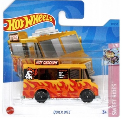 Samochodzik Hot Wheels HKH19 Quick Bite Sweet Rides 31/250