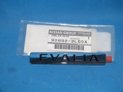 NISSAN NV200 14- EMBLEMA PARTE TRASERA EVALIA  