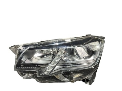 Peugeot rifter лампа левая перед передняя h7 линза + led 9816827280 фото №1