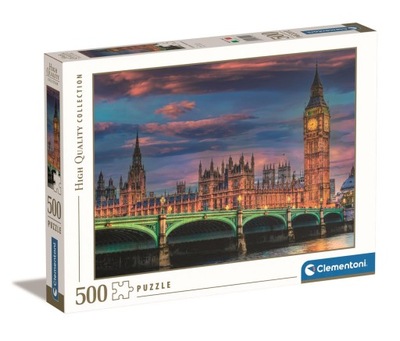 PUZZLE HQ 500 EL PARLAMENT W LONDYNIE CLEM 35112