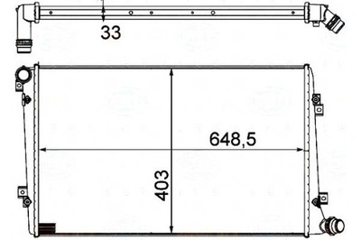 9F850A MAHLE VW GOLF V/PASSAT/ AUDI A3 