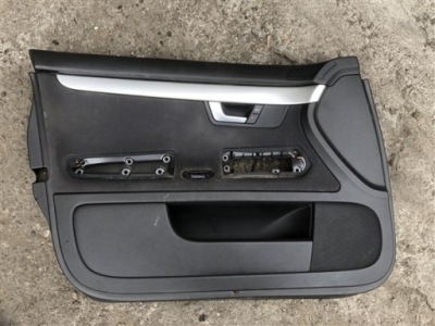 Обшивка дверь левый передний перед audi a4 b7 фото №1