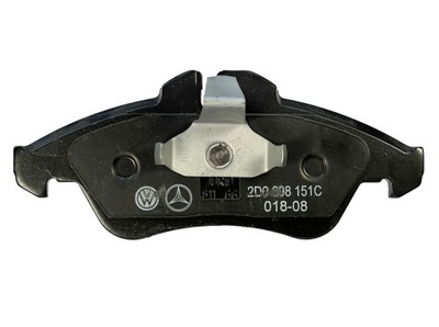 Гальмівні колодки гальмівні vw lt mercedes sprinter v-klasa фото №1