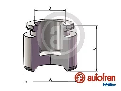 AUTOFREN SEINSA D025660 ПОРШЕНЬ, СУППОРТ ТОРМОЗА