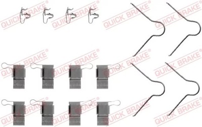 SET MONT. PADS H-CA 109-1089 QUICK BRAKE 109-1089  