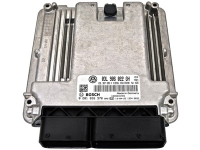 КОМПЬЮТЕР ECU VW T5 2.0 TDI 03L906022GH 0281016378