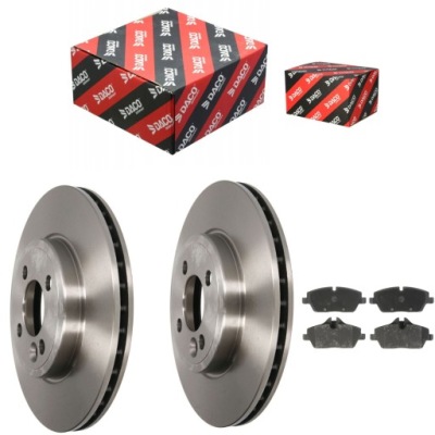 DISQUES FREIN PLAQUETTES AVANT MINI R56 CLUBMAN R55 R57 R58 R59 