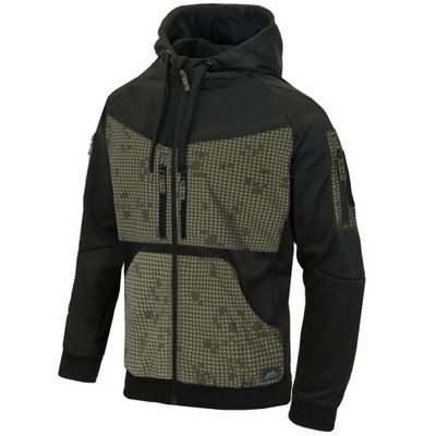 Bluza moro Helikon Rogue Hoodie Fullzip L