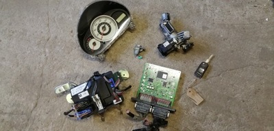 Mazda 2 07-14 de 1.3 b бортовий комп'ютер набір запуск фото №1