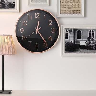 12In Wall Clock Round Quartz Clock For Home Office