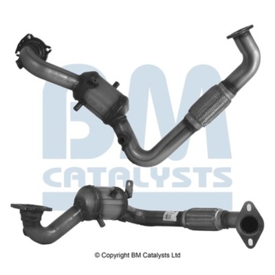 DD296F BM CATALYSTS КАТАЛІЗАТОР EURO 6 ПІДХОДИТЬ DO: FORD C-MAX II, FOCUS III,