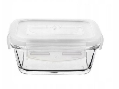 POJEMNIK KUCHENNY NA ŻYWNOŚĆ SZKLANY 600ml SZ44