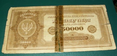 50000 marek polskich - 1922
