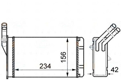 Behr hella service 8fh351024-301 обігрівач фото №1