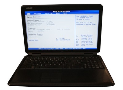 Laptop Asus K50C Intel Celeron D 220 250GB