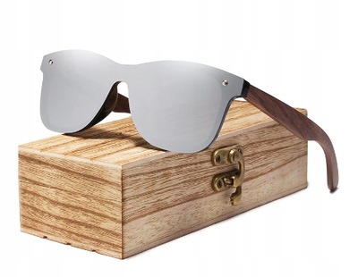 okulary przeciwsłoneczne drewno oprawki drewniane
