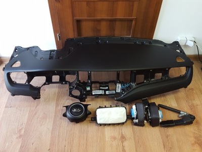 Консоль приборная панель приборная панель kia carens iv 4 2подушка безопасности 2ремни фото №1