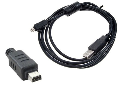 Kabel USB do Olympus E-3 E-PL3 E-PL5 E-PL7 E-PL8 E-PM1 E-PM2 PEN-F E-330